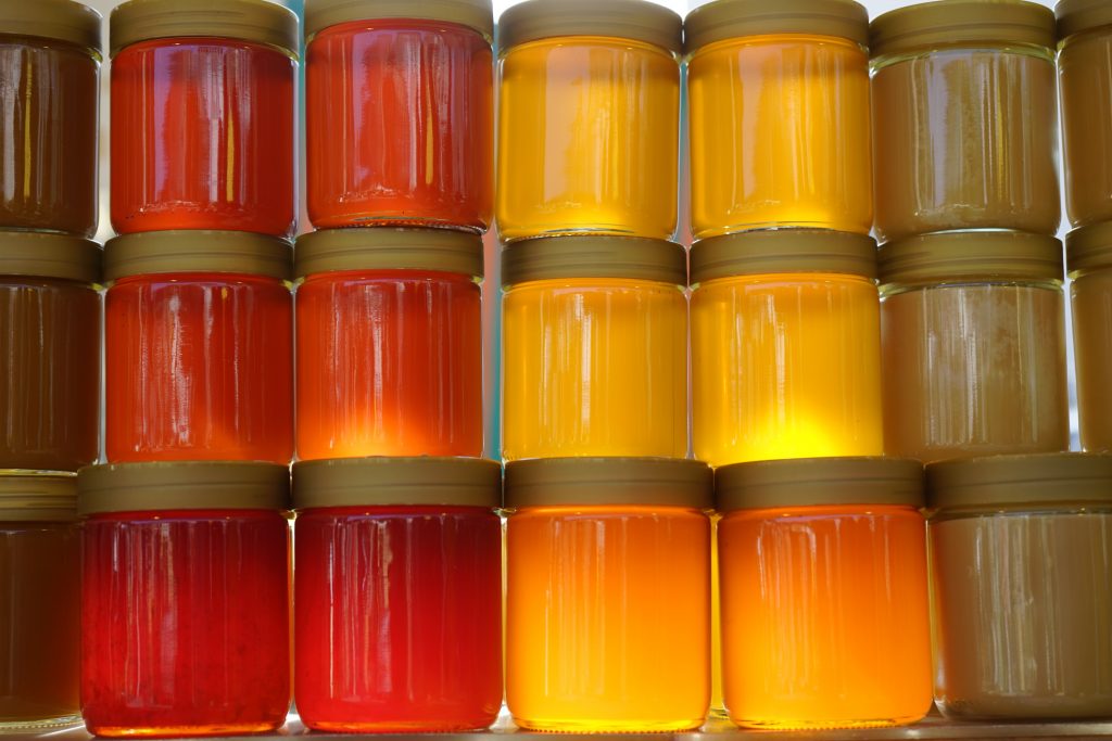 honey jars