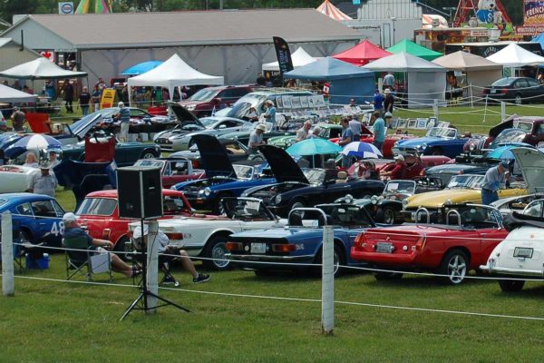 classic and antique car show at Caledon Fair