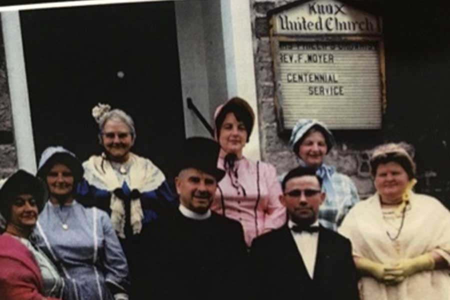 Remember When - Old photo of volunteers from past fairs