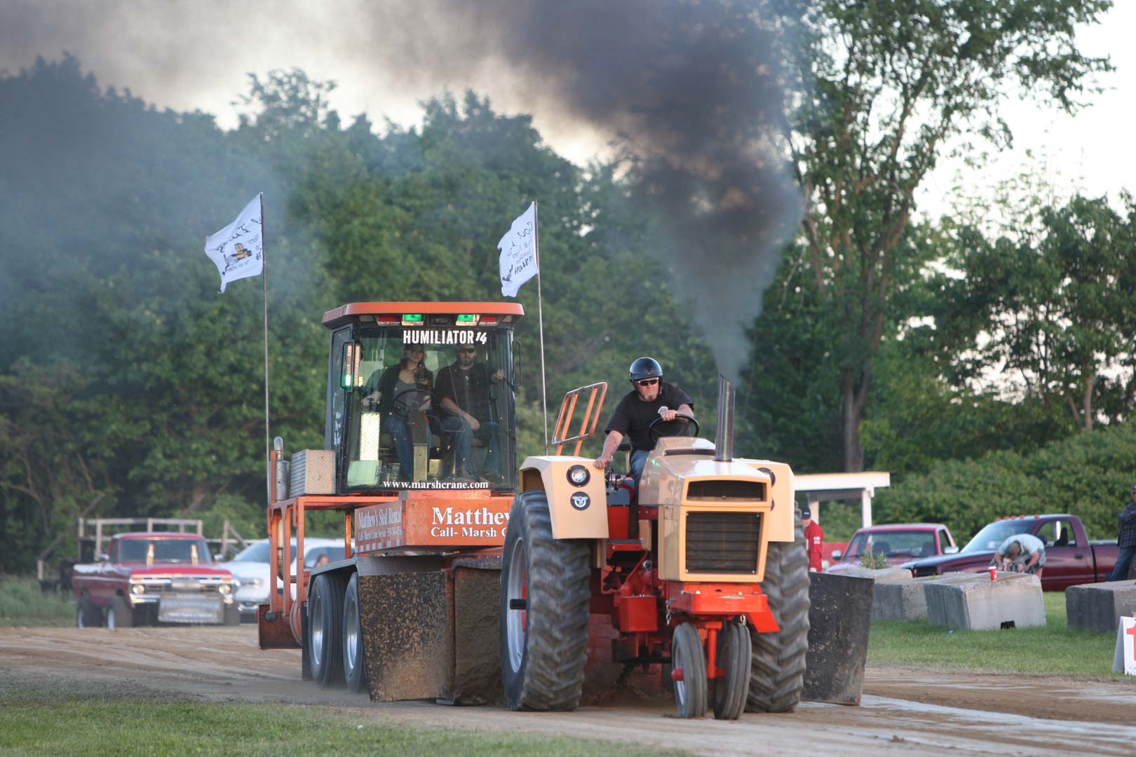 Truck and Tractor Pull at Caledon Fair