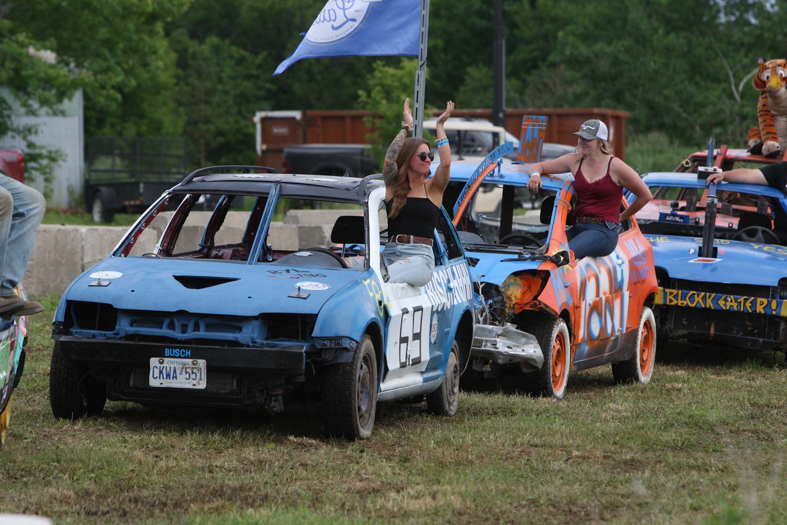 Demolition Derby at Caledon Fair