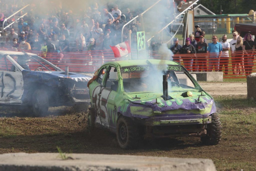 Demolition Derby at Caledon Fair