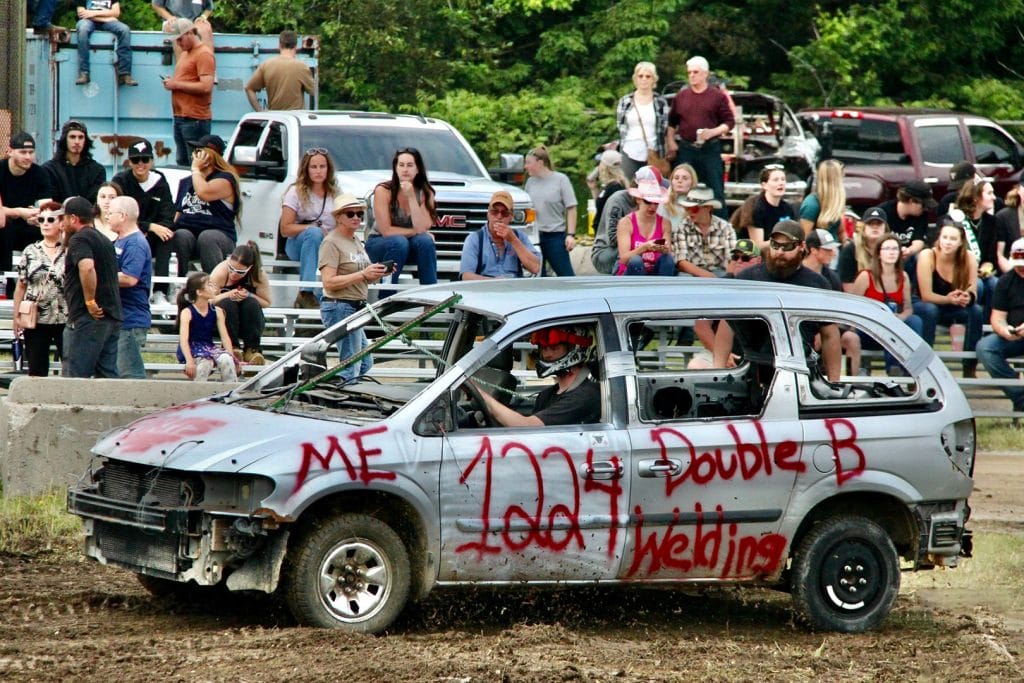 Demolition Derby at Caledon Fair