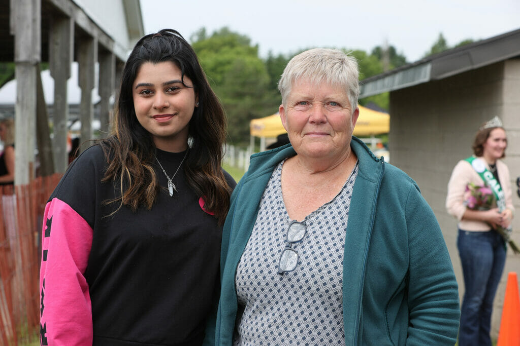 2023 is Anusha Kanwar, Bursary Recipient with Glenda Simeone - Bursary Organizer